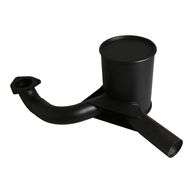 Silencer With Pipe Locator
