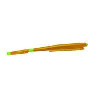 Rail Bonnet Lower RH AWS