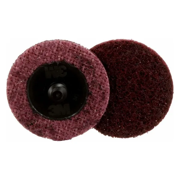 3M Scotch-Brite Roloc SC Surface Conditioning Disc SC-DR, A/O Medium, TR Box of 25 discs, 2 in