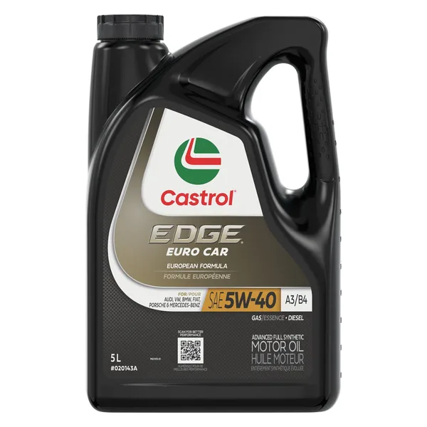 Castrol EDGE Euro Car 5W-40 A3/B4 5 L