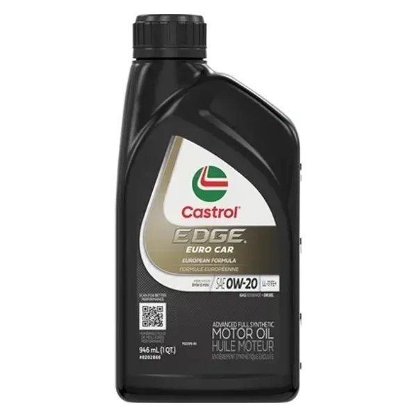 Castrol EDGE 0W-20 LL-17 FE+ 946 mL (1 US qt)