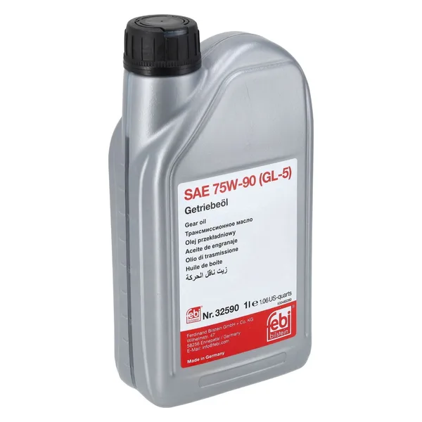 febi bilstein Gear Oil SAE 75W-90 (GL-5) 1 L
