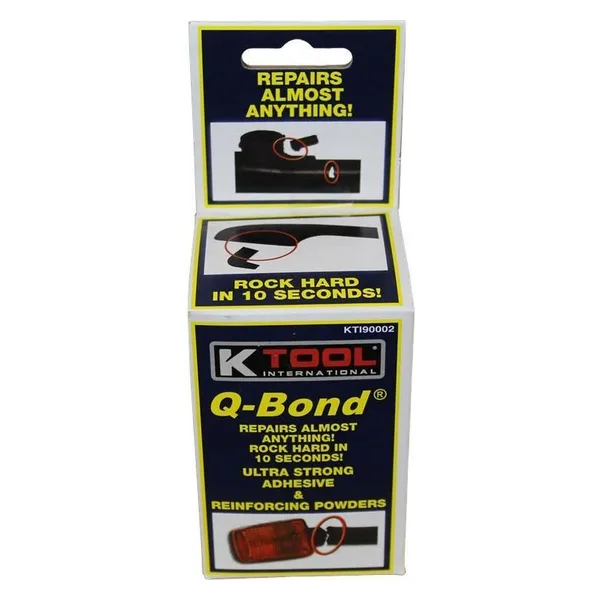 K Tool Q-Bond Adhesive Kit Kit: 2 x 10 mL adhesive + 2 reinforcing powders