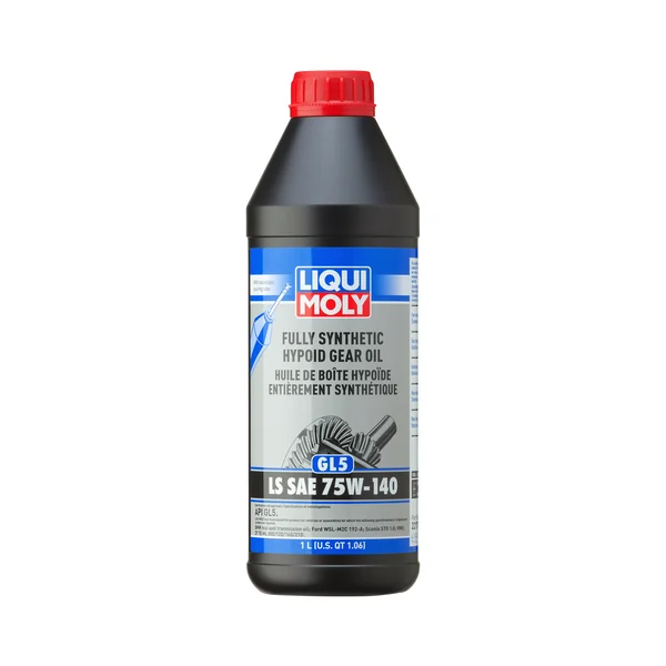 Liqui Moly Fully Synthetic Hypoid Gear Oil (GL5) SAE 75W-140 1 L