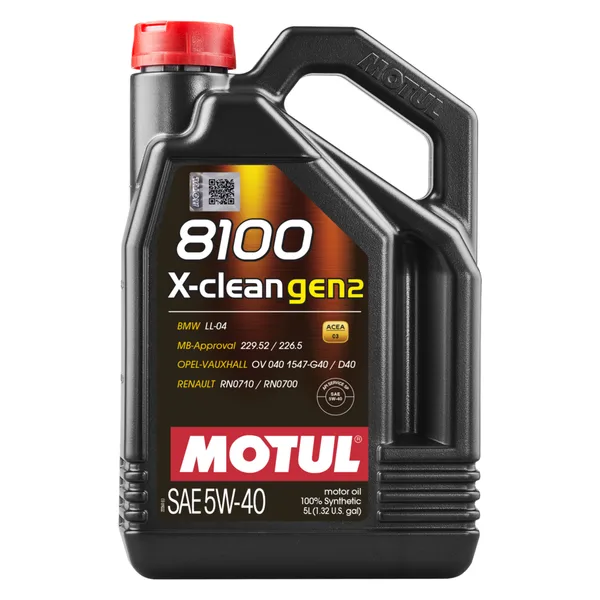 Motul 8100 X-clean gen2 5W-40