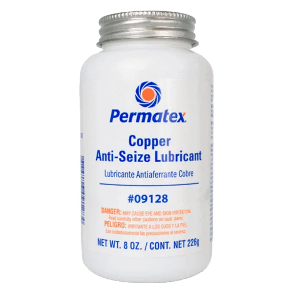 Permatex Copper Anti-Seize Lubricant 226 g (8 oz) brush-top bottle