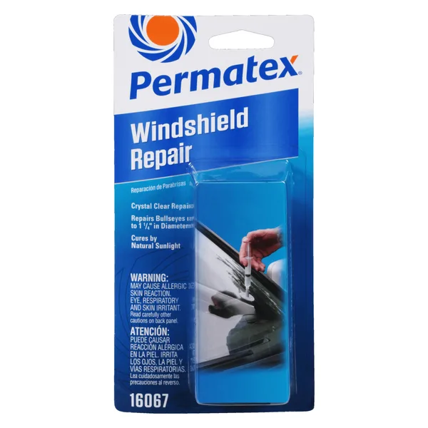 Permatex Bullseye Windshield Repair Kit 1 kit (0.75 mL repair resin)
