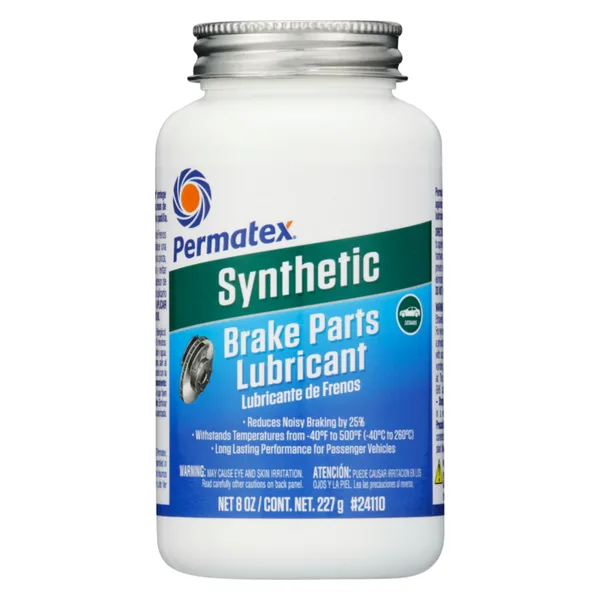 Permatex Synthetic Brake Parts Lubricant 227 g (8 oz) brush-top bottle