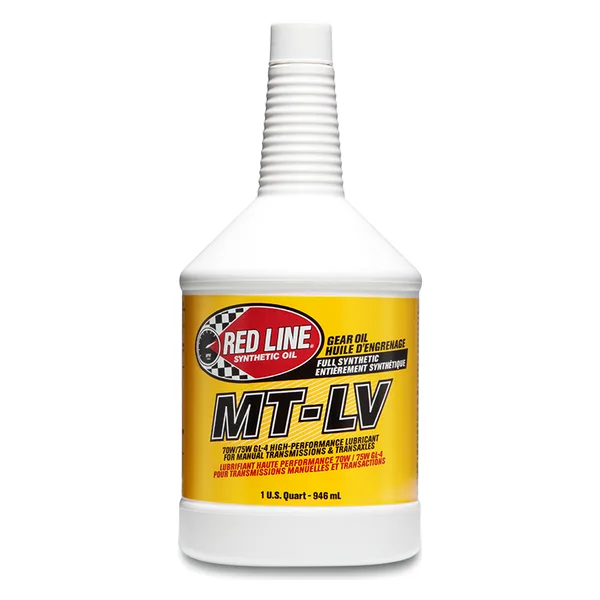 Red Line MT-LV 70W/75W GL-4 Gear Oil 946 mL (1 US qt)