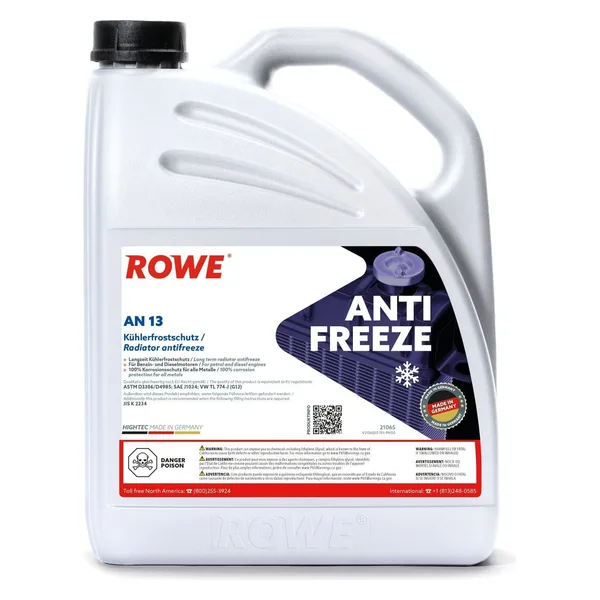 ROWE HIGHTEC Antifreeze Coolant AN 13 Concentrate (USA)