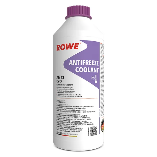 ROWE HIGHTEC Antifreeze Coolant AN 12 EVO Concentrate 1.5 L
