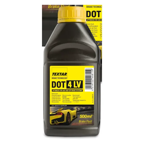 Textar DOT 4 LV Brake Fluid 500 mL