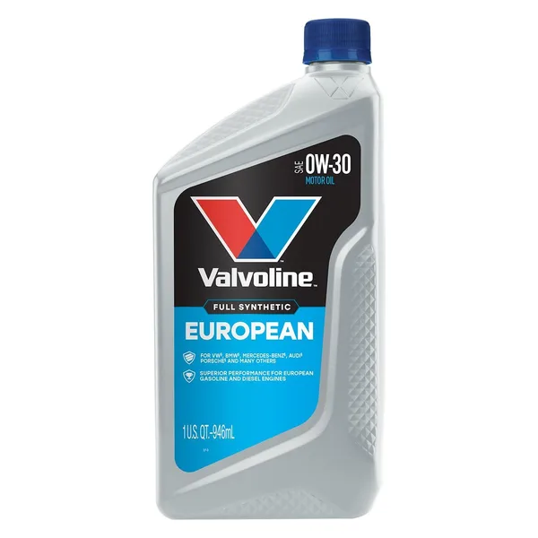 Valvoline European Vehicle Full Synthetic SAE 0W-30 Motor Oil