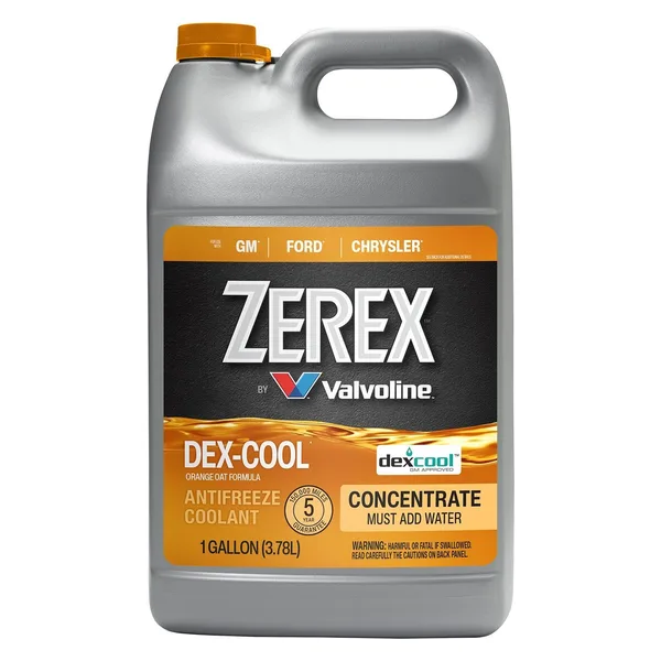 Zerex Dex-Cool Antifreeze/Coolant Concentrate 3.78 L (1 US gal)